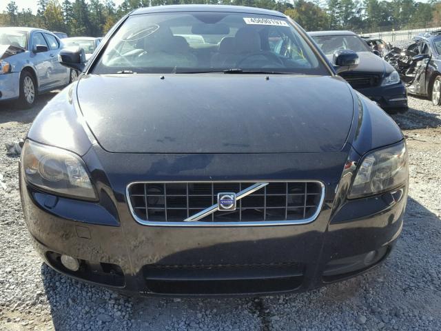 YV1MC67218J054457 - 2008 VOLVO C70 T5 BLACK photo 9