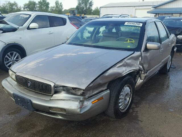 2G4WB52K4T1452988 - 1996 BUICK REGAL CUST BEIGE photo 2