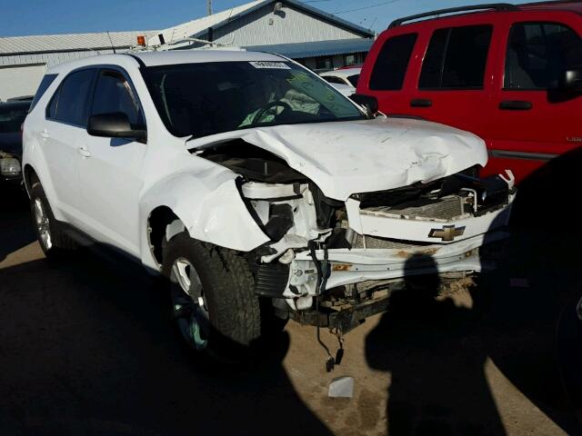 2CNALBEW6A6319699 - 2010 CHEVROLET EQUINOX LS WHITE photo 1