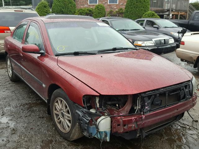 YV1RS64A842402098 - 2004 VOLVO S60 RED photo 1