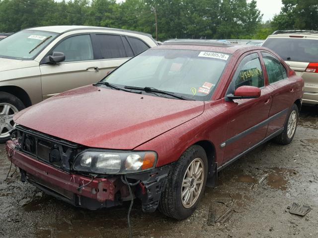 YV1RS64A842402098 - 2004 VOLVO S60 RED photo 2