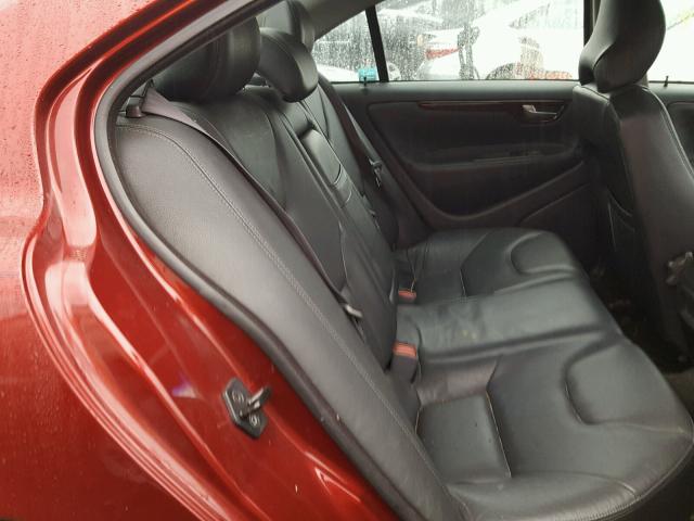 YV1RS64A842402098 - 2004 VOLVO S60 RED photo 6