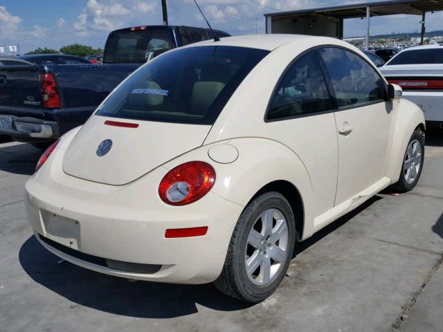 3VWPW31C27M507610 - 2007 VOLKSWAGEN NEW BEETLE 奶油色 照片 4