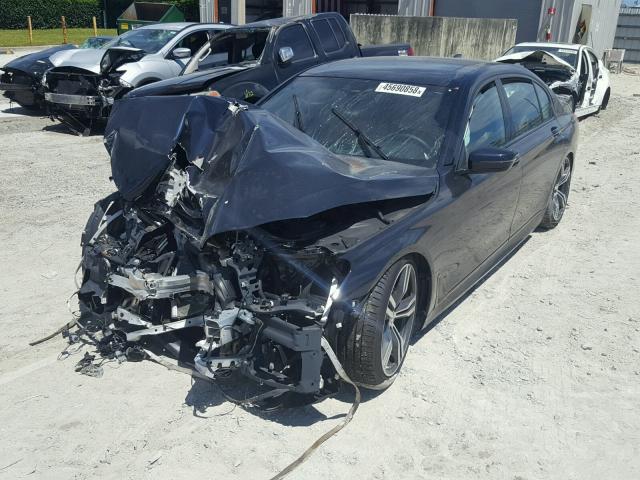 WBA7E2C55JG742029 - 2018 BMW 740 I BLACK photo 2