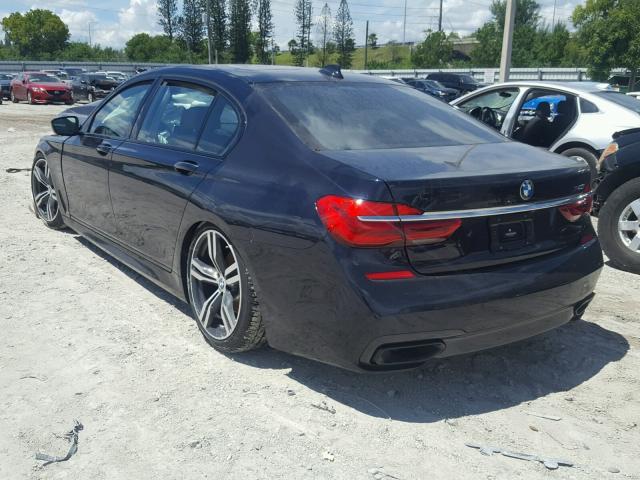 WBA7E2C55JG742029 - 2018 BMW 740 I BLACK photo 3