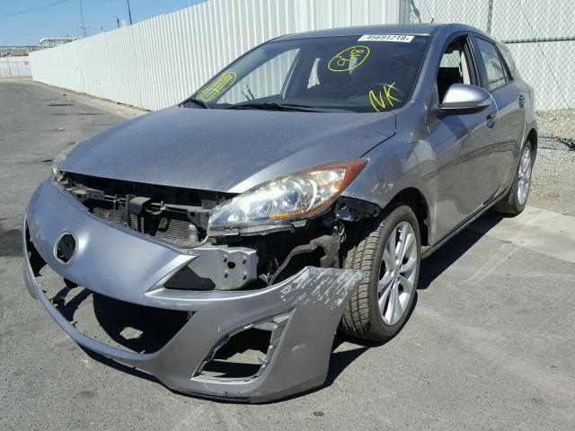 JM1BL1H61A1162455 - 2010 MAZDA 3 S SILVER photo 2