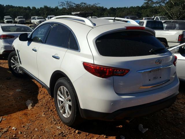 JN8CS1MW8HM415765 - 2017 INFINITI QX70 WHITE photo 3