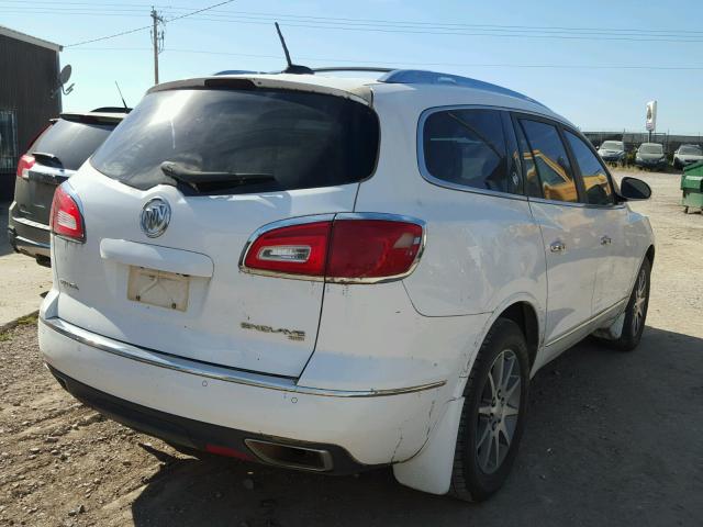 5GAKVBKD3HJ168387 - 2017 BUICK ENCLAVE WHITE photo 4