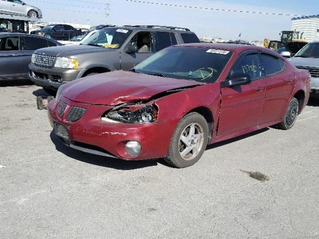 2G2WS522641202288 - 2004 PONTIAC GRAND PRIX MAROON photo 2