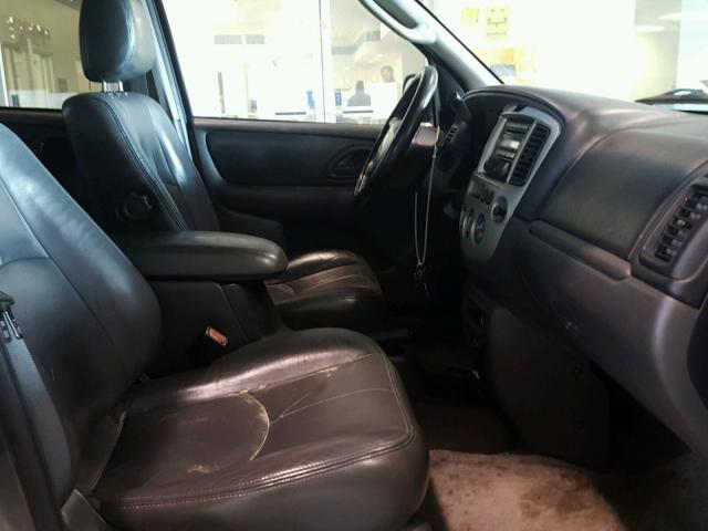 4F2CZ061X4KM11077 - 2004 MAZDA TRIBUTE ES 灰色 照片 5