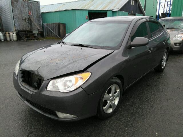 KMHDU45D97U268956 - 2007 HYUNDAI ELANTRA GL GRAY photo 2