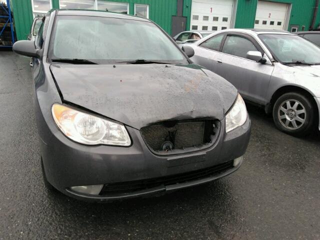 KMHDU45D97U268956 - 2007 HYUNDAI ELANTRA GL GRAY photo 9