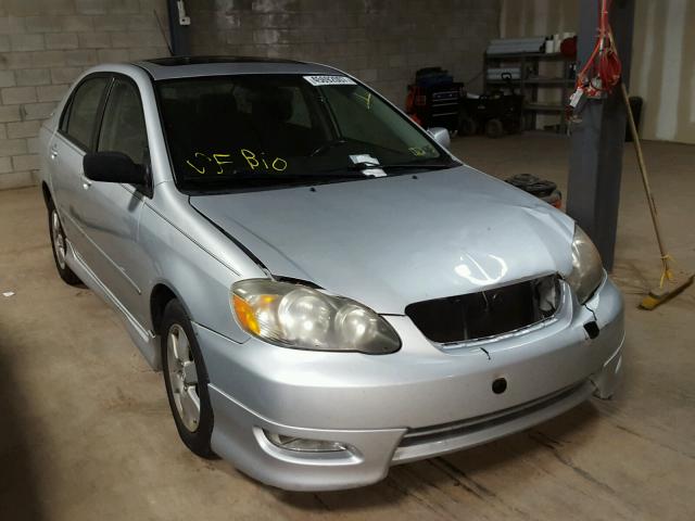 2T1BR32E37C825846 - 2007 TOYOTA COROLLA CE SILVER photo 1