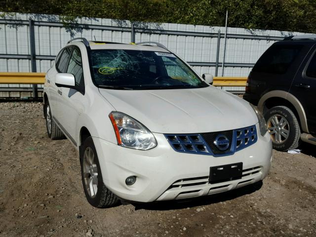 JN8AS5MV6CW360686 - 2012 NISSAN ROGUE S WHITE photo 1