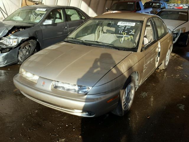 1G8ZK5273XZ134266 - 1999 SATURN SL2 GOLD photo 2