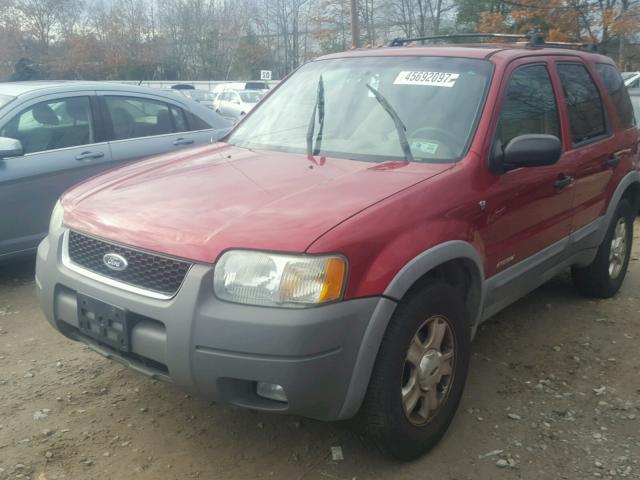 1FMCU04161KC20877 - 2001 FORD ESCAPE XLT RED photo 2