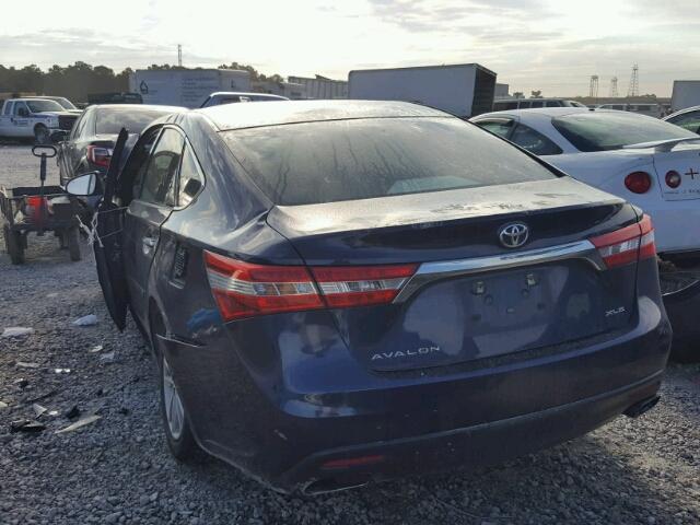 4T1BK1EB7DU063917 - 2013 TOYOTA AVALON BAS BLUE photo 3