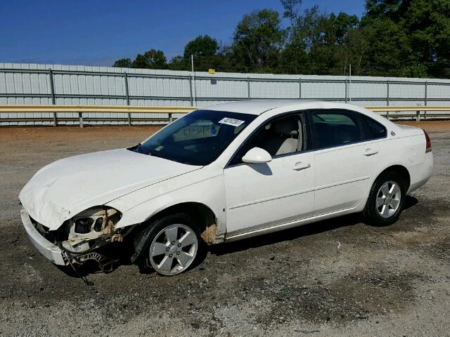 2G1WT55N689126859 - 2008 CHEVROLET IMPALA LT WHITE photo 9