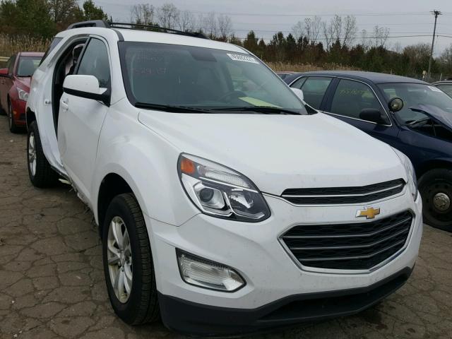 1GNALCEKXGZ108033 - 2016 CHEVROLET EQUINOX LT WHITE photo 1