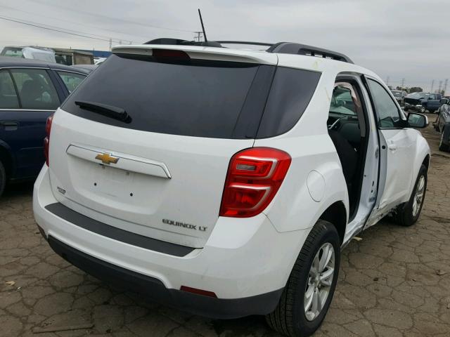 1GNALCEKXGZ108033 - 2016 CHEVROLET EQUINOX LT WHITE photo 4