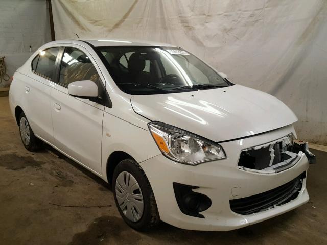 ML32F3FJ7HHF10499 - 2017 MITSUBISHI MIRAGE G4 WHITE photo 1