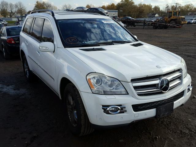 4JGBF71E47A155046 - 2007 MERCEDES-BENZ GL 450 4MA WHITE photo 1