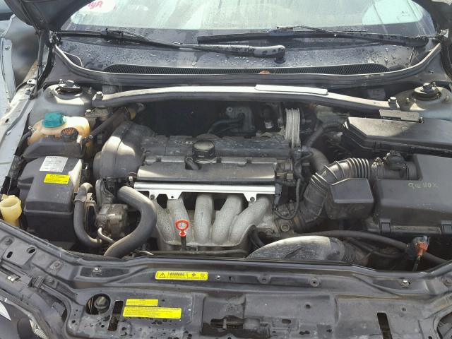 YV1RS61T932272093 - 2003 VOLVO S60 Зеленый фото 7