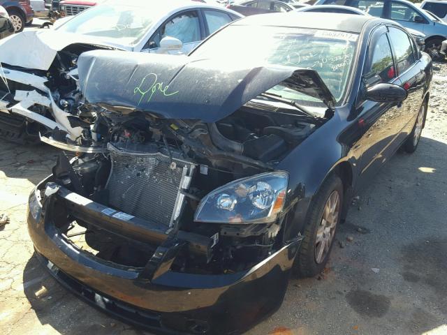 1N4AL11D45C265471 - 2005 NISSAN ALTIMA S BLACK photo 2