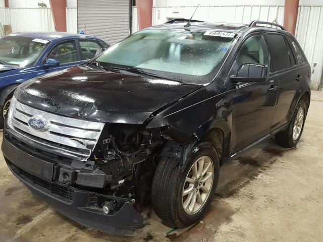 2FMDK3JC8ABA94842 - 2010 FORD EDGE SEL BLACK photo 2