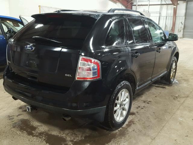 2FMDK3JC8ABA94842 - 2010 FORD EDGE SEL BLACK photo 4