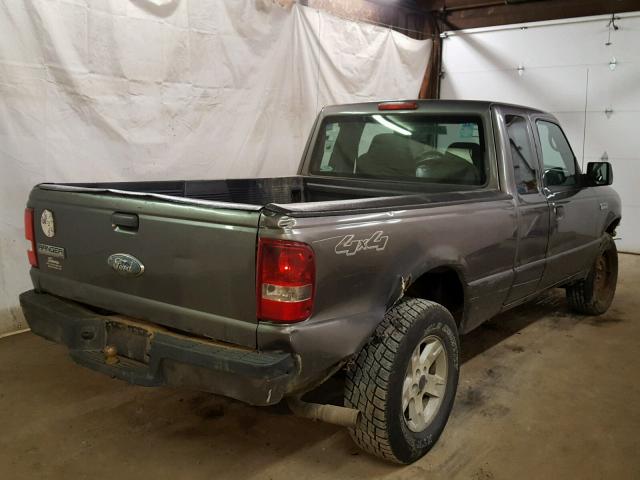 1FTZR45E96PA44099 - 2006 FORD RANGER SUP GRAY photo 4