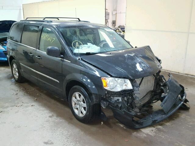 2C4RC1BG0CR330343 - 2012 CHRYSLER TOWN & COU BLACK photo 1