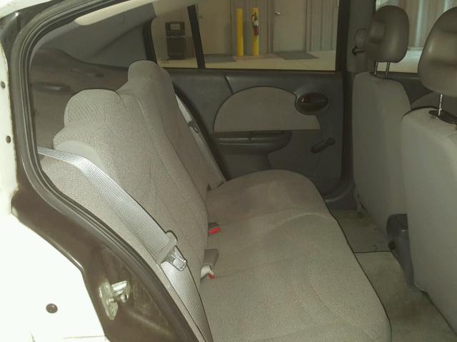 1G8AF52FX4Z137010 - 2004 SATURN ION LEVEL WHITE photo 6
