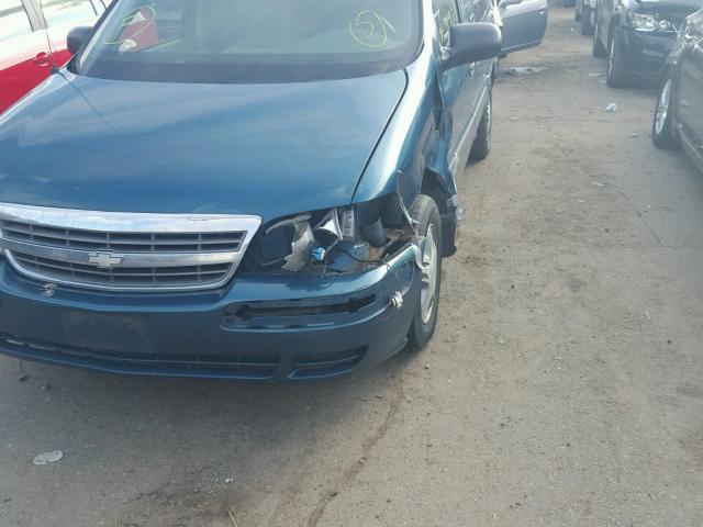 1GNDX13E04D134085 - 2004 CHEVROLET VENTURE LU TEAL photo 10