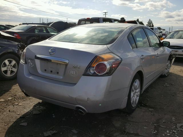 1N4AL2AP8BN504942 - 2011 NISSAN ALTIMA BAS SILVER photo 4