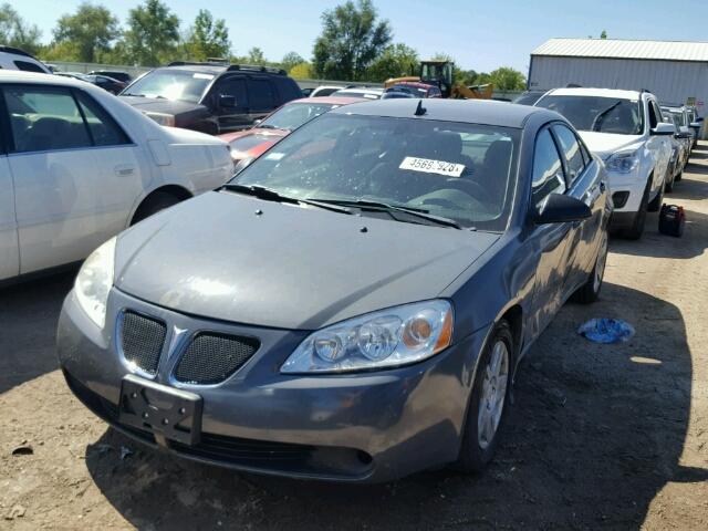 1G2ZG57B094165774 - 2009 PONTIAC G6 GRAY photo 2