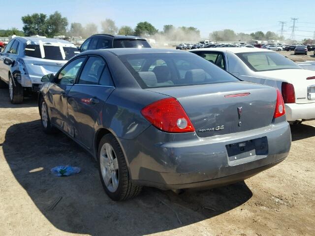 1G2ZG57B094165774 - 2009 PONTIAC G6 GRAY photo 3