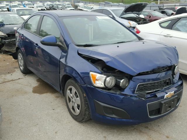 1G1JA5SH0D4105307 - 2013 CHEVROLET SONIC LS Mavi foto 1