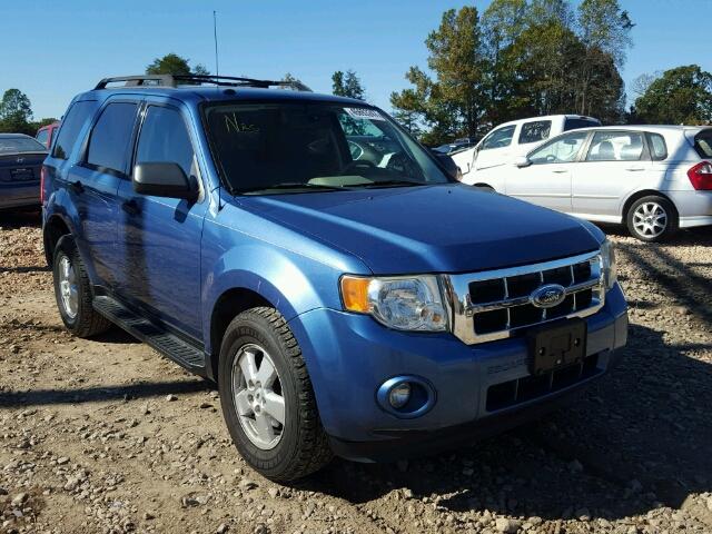 1FMCU03G39KA64508 - 2009 FORD ESCAPE XLT BLUE photo 1