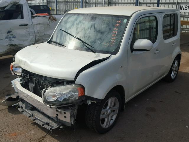 JN8AZ28R69T119518 - 2009 NISSAN CUBE BASE WHITE photo 2