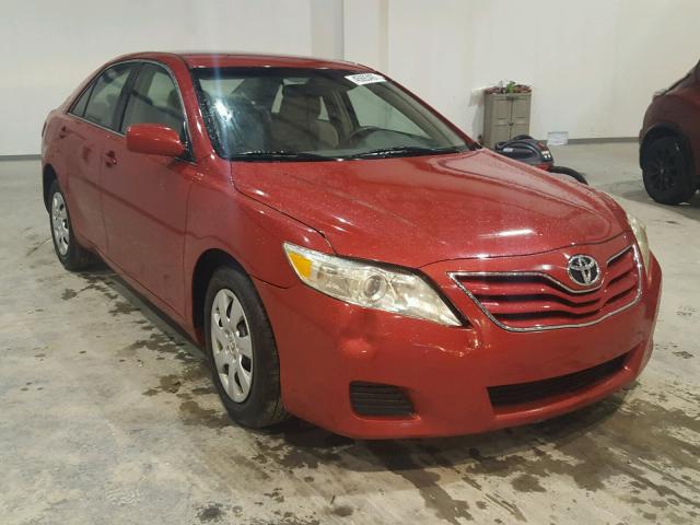 4T1BF3EK7AU512556 - 2010 TOYOTA CAMRY BASE MAROON photo 1