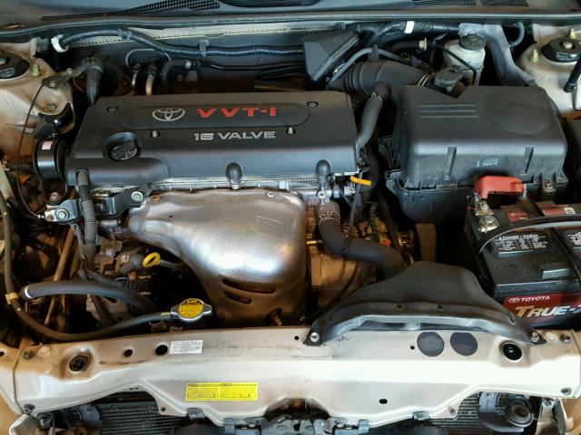 4T1BE30K85U426351 - 2005 TOYOTA CAMRY LE 金色 照片 7