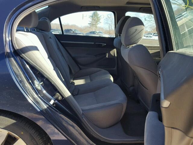 2HGFA16839H511884 - 2009 HONDA CIVIC EX 蓝色 照片 6