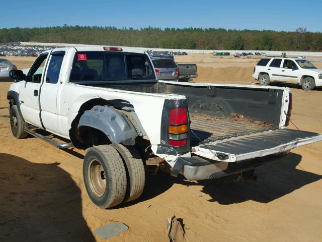 1GCJC39U41E313060 - 2001 CHEVROLET SILVERADO WHITE photo 3