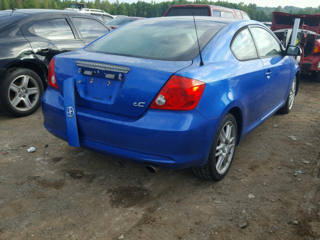 JTKDE167260140596 - 2006 TOYOTA SCION TC 蓝色 照片 4