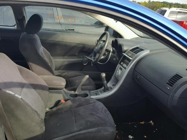JTKDE167260140596 - 2006 TOYOTA SCION TC 蓝色 照片 5