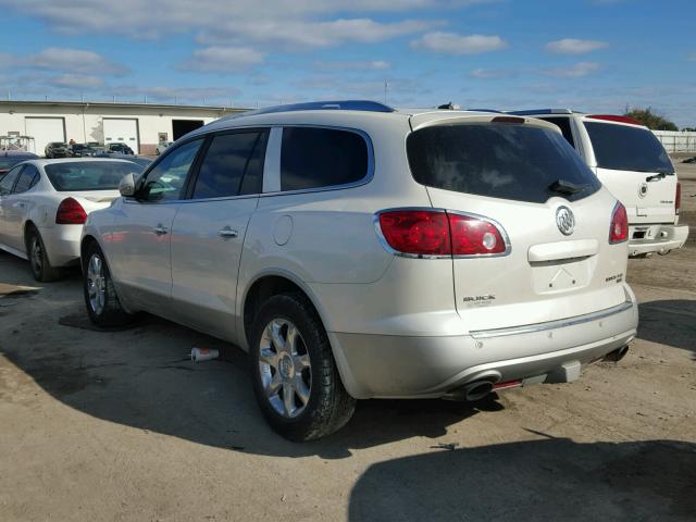 5GALVCED4AJ138388 - 2010 BUICK ENCLAVE CX WHITE photo 3