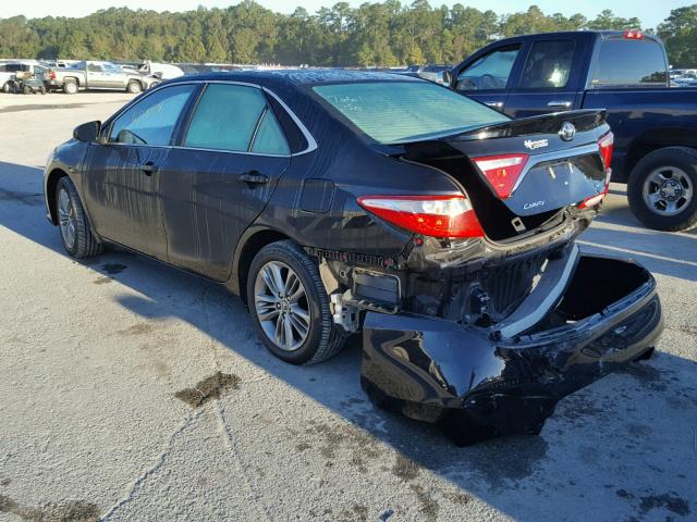 4T1BF1FK1GU539229 - 2016 TOYOTA CAMRY LE 黑色 照片 3