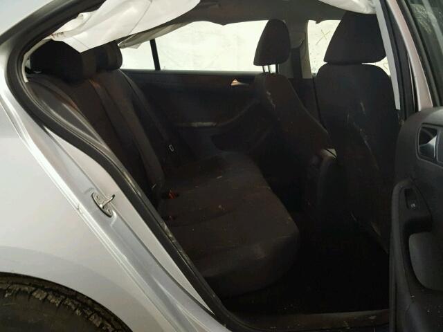 3VW2K7AJ6FM310949 - 2015 VOLKSWAGEN JETTA BASE 银色 照片 6