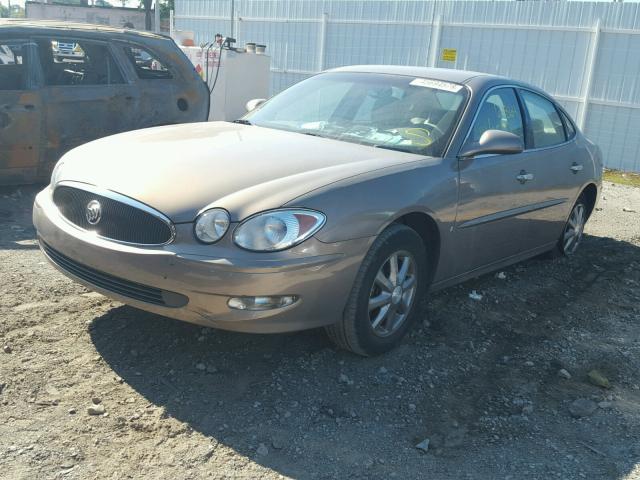 2G4WD582371131323 - 2007 BUICK LACROSSE C GOLD photo 2